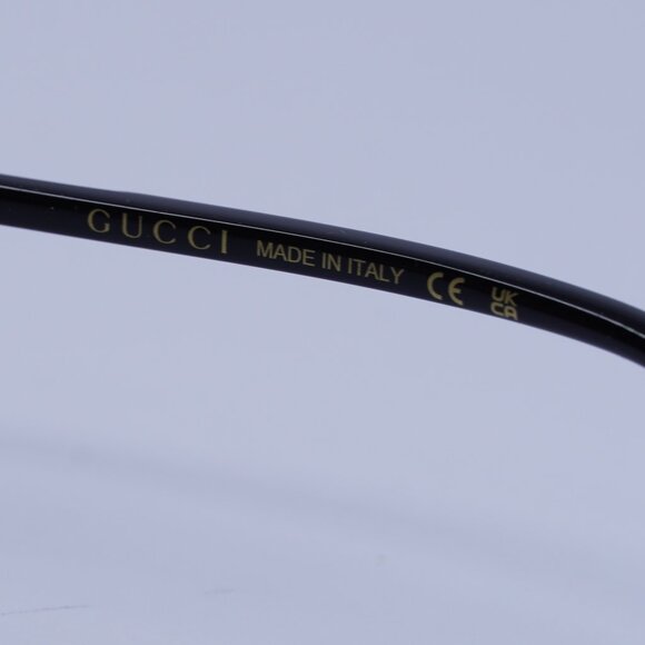 Gucci GG1211O 001 Eyeglasses Black 51mm Rectangle Frame - Picture 8 of 12